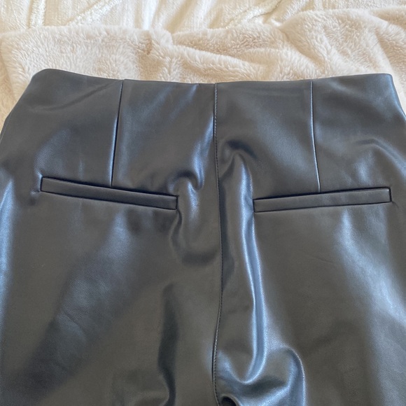 Abercrombie Leather Pants - Picture 4 of 4